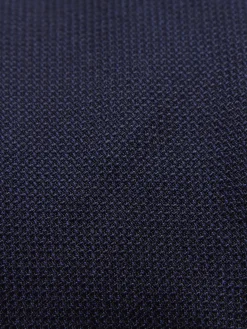 Light blue silk, cashmere and linen slab twill Ravello jacket