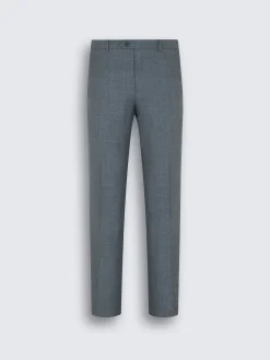 Light blue silk, cashmere and linen slab twill Ravello jacket