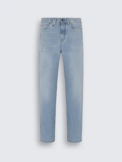 Light blue stretch cotton Merano jeans