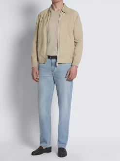 Light blue stretch cotton Merano jeans