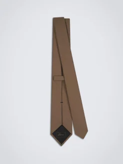 Light brown iridescent Super 150's wool tie