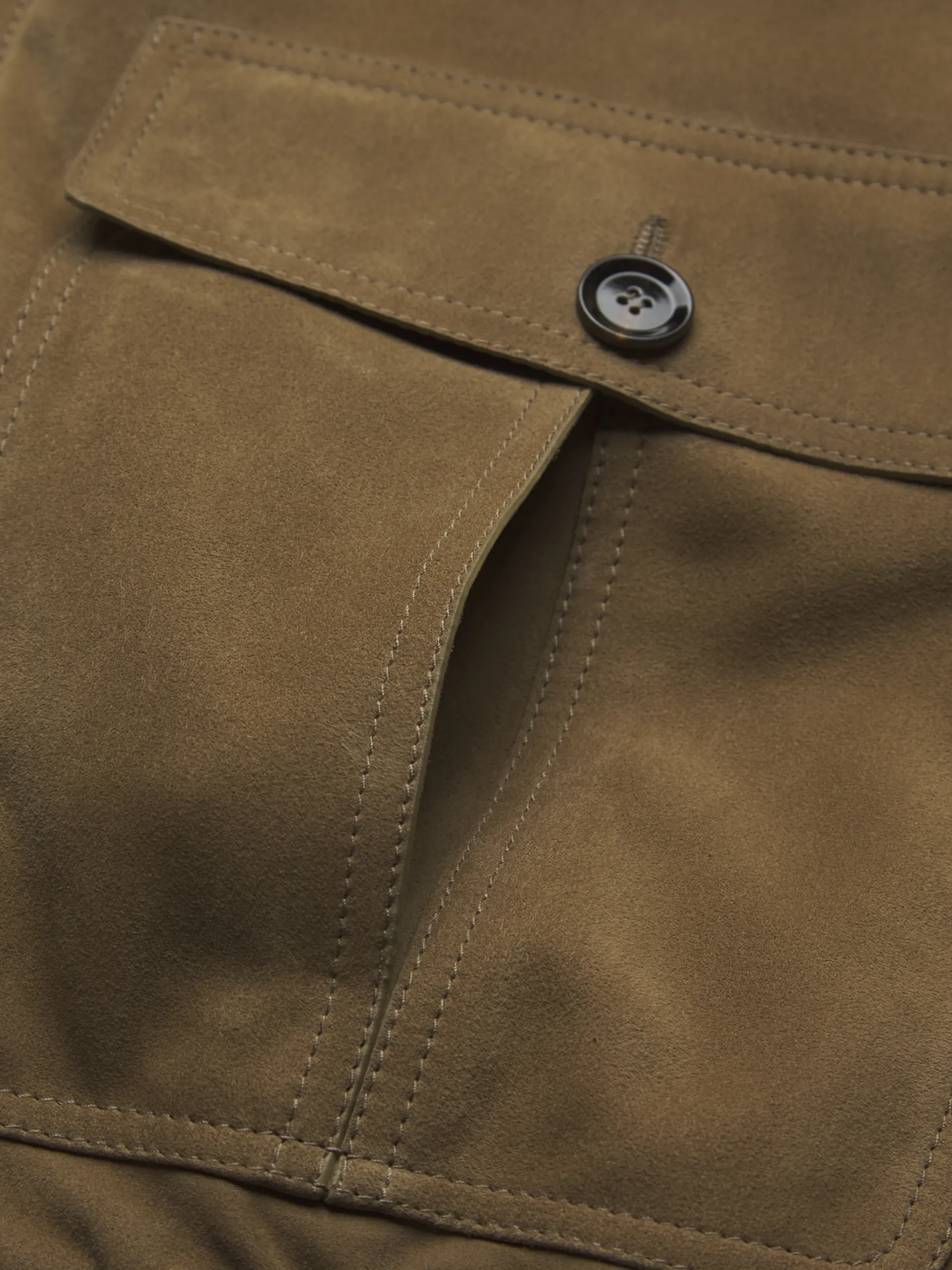 Light brown suede 75 Blouson