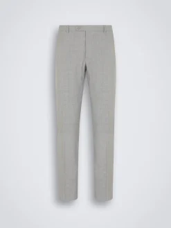 Light grey Ventiquattro wool Journey trousers