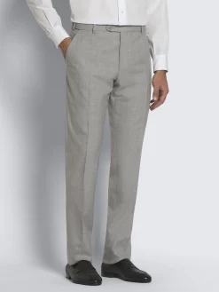Light grey Ventiquattro wool Journey trousers