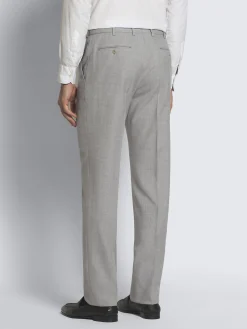 Light grey Ventiquattro wool Journey trousers
