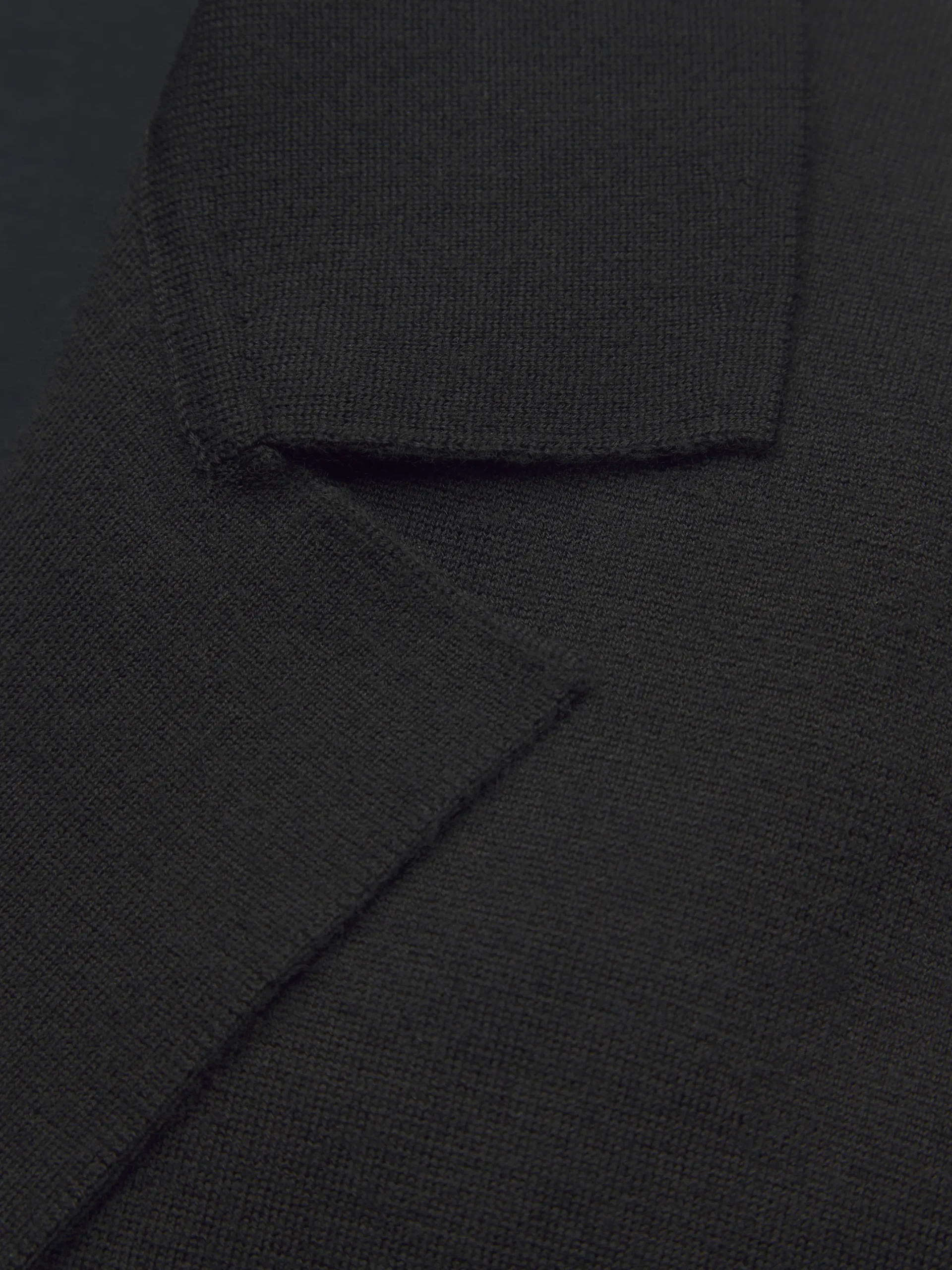 Midnight blue cashmere and silk blazer
