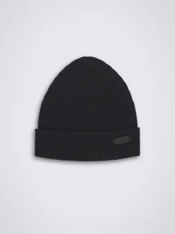 Midnight blue cashmere beanie