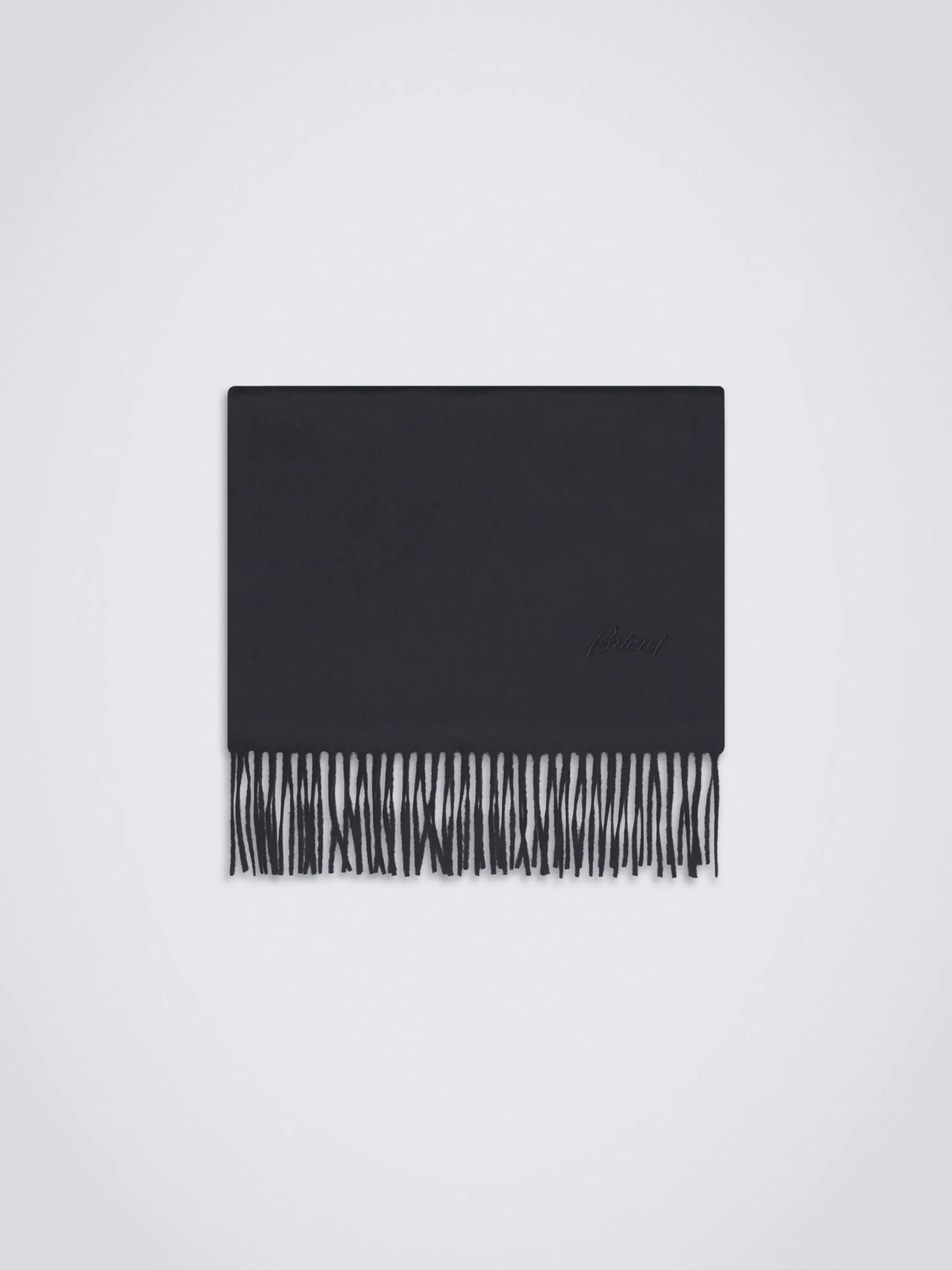 Midnight blue cashmere scarf