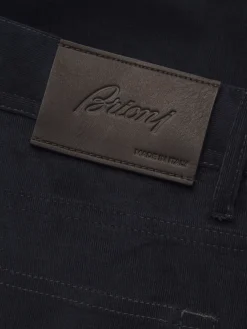 Midnight blue cotton corduroy Chamonix jeans