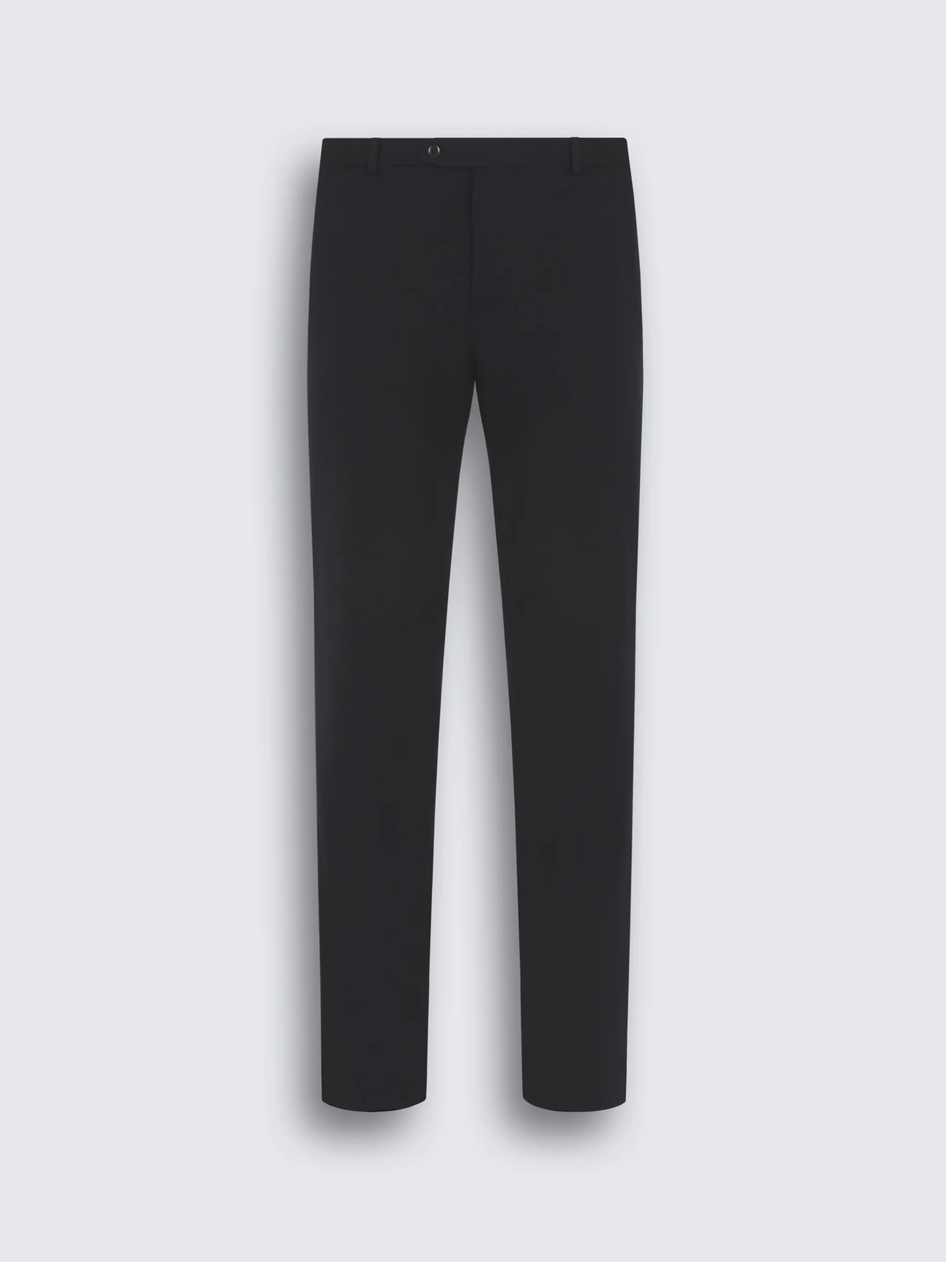 Midnight blue stretch cotton gabardine Journey trousers