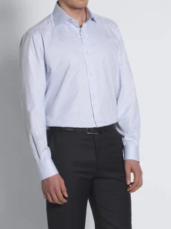 Navy blue cotton blouson