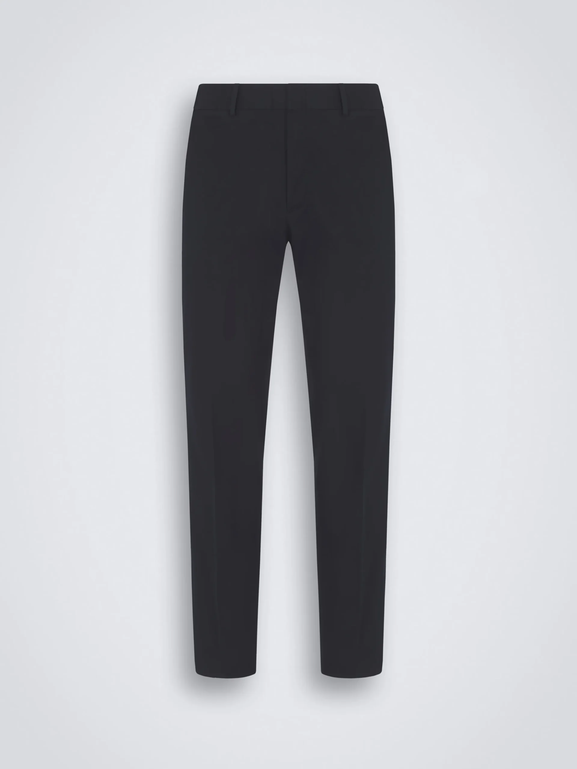 Navy blue cotton gabardine Journey trousers