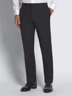 Navy blue wool and mohair Trevi tuxedo