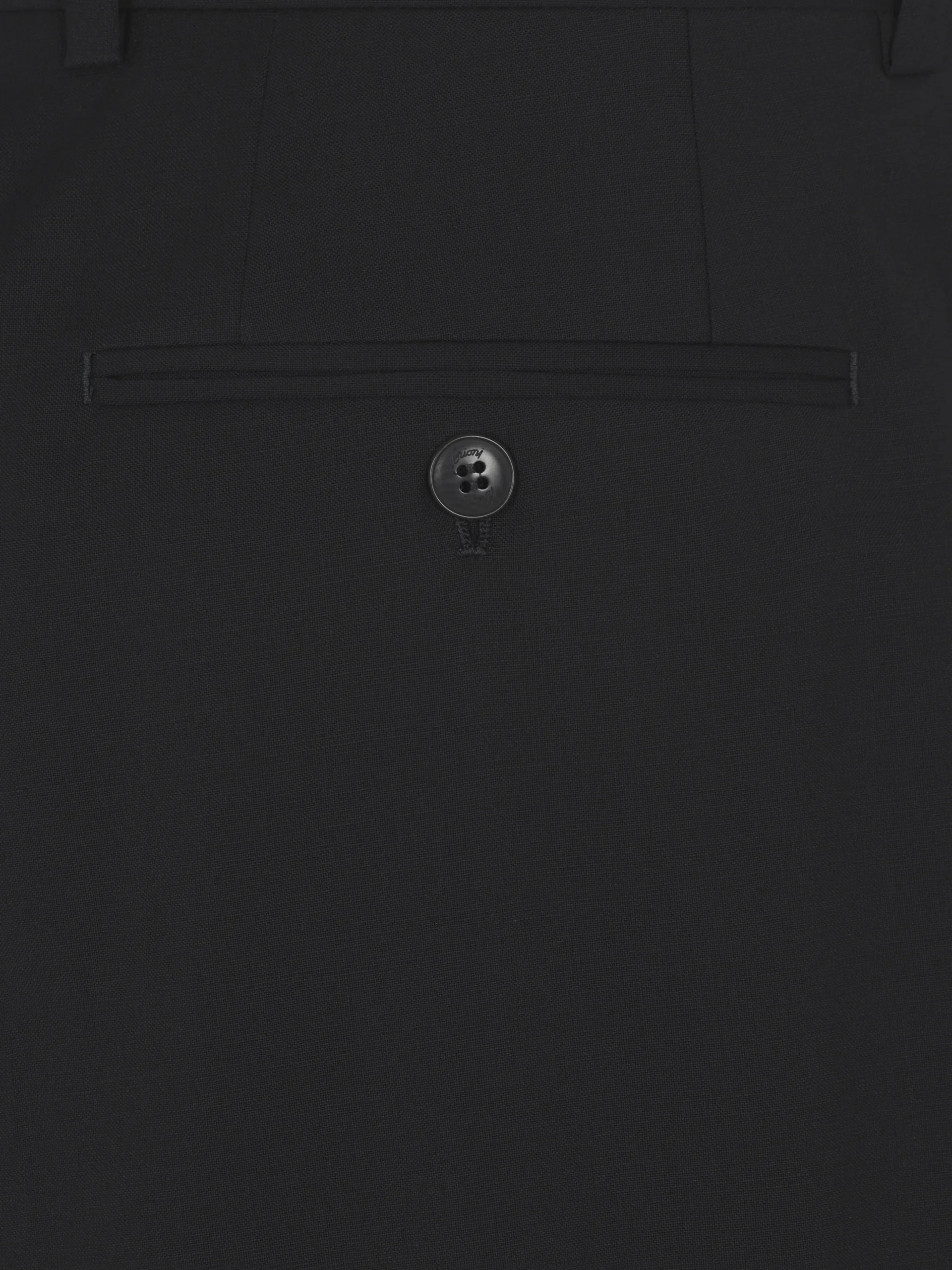 Navy blue wool Elba trousers