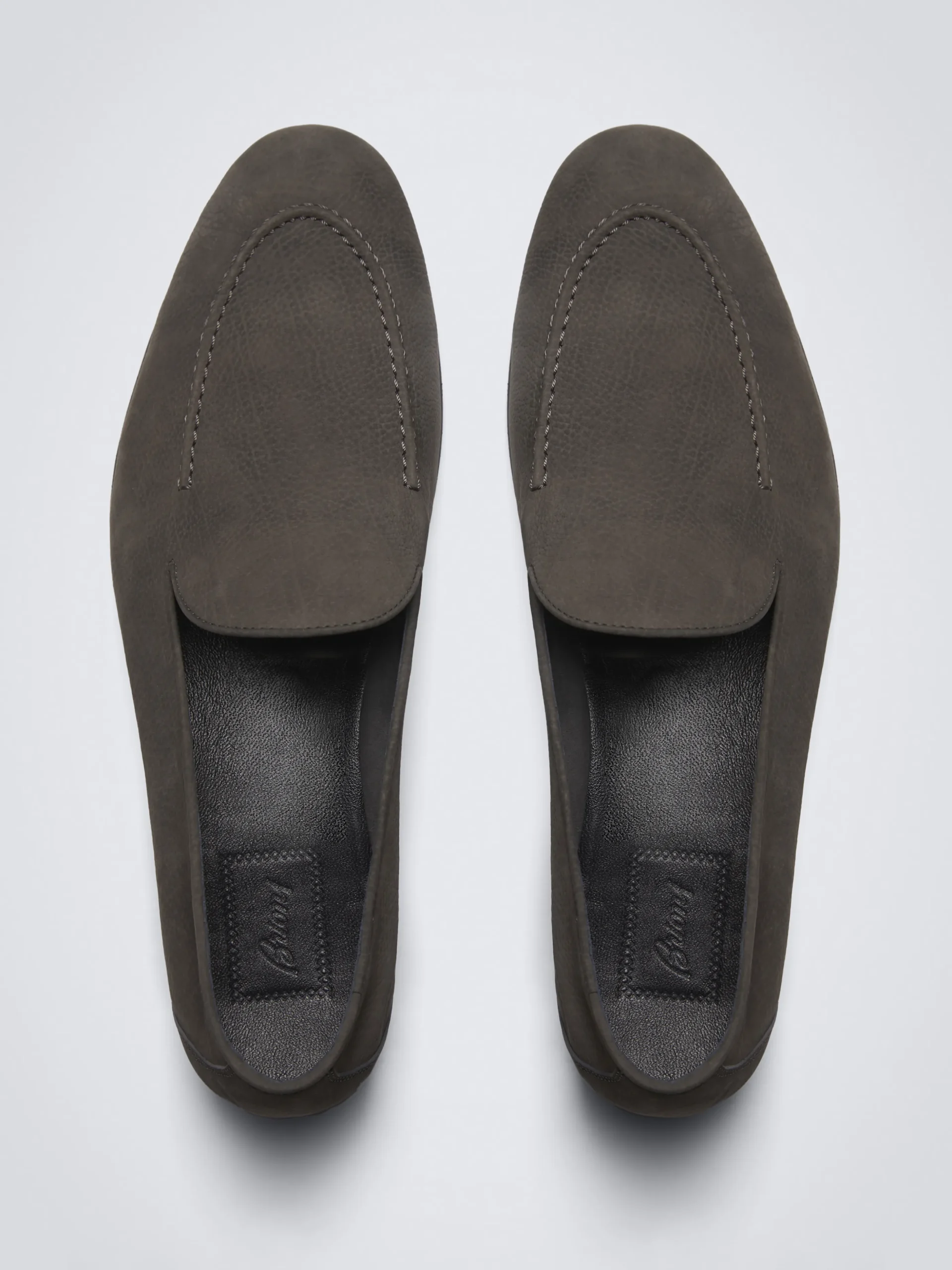 Taupe nubuck Appia loafer