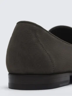 Taupe nubuck Appia loafer