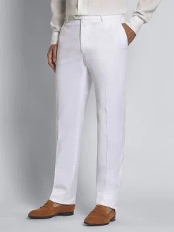White Sea island cotton twill Tigullio trousers